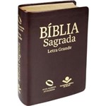 Ficha técnica e caractérísticas do produto Biblia Sagrada Letra Grande Marrom