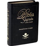 Ficha técnica e caractérísticas do produto Bíblia Sagrada Letra Grande - Revista e Corrigida - Sbb