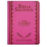 Bíblia Sagrada Letra Jumbo-Pink