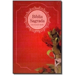 Ficha técnica e caractérísticas do produto Biblia Sagrada - Luxo - Feminina - Vermelha