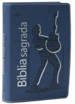 Ficha técnica e caractérísticas do produto Biblia Sagrada Ntlh para Jovens - Capa Azul com Prata - Sbb - 1