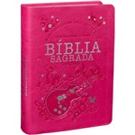 Ficha técnica e caractérísticas do produto Bíblia Sagrada Ntlh Pequena com Letra Grande (Pink – Guitarra)