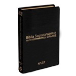 Bíblia Sagrada Nvi - Letra Grande - Luxo (Preta)