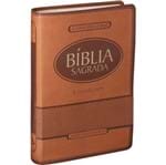 Ficha técnica e caractérísticas do produto Bíblia Sagrada RA e Letra Gigante Marrom
