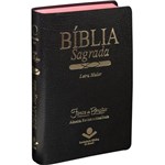 Bíblia Sagrada Ra Fonte de Bênçãos Letra Maior - Covertex Preta