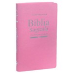 Ficha técnica e caractérísticas do produto Bíblia Sagrada Slim - Rosa