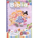 Ficha técnica e caractérísticas do produto Bíblia Sagrada Turminha da Graça Meninas Capa Dura