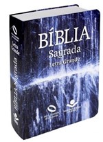 Ficha técnica e caractérísticas do produto Bíblia Semiflex Água - Letra Gigante - Pequena - Sbb