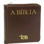 Biblia Teb Popular, a - Capa Marrom com Ziper
