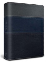 Ficha técnica e caractérísticas do produto Bíblia Thompson - Aec - Capa Luxo Azul e Cinza - Vida