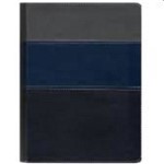 Biblia Thompson - Capa Luxo Azul e Cinza