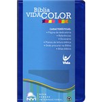 Ficha técnica e caractérísticas do produto Bíblia Vidacolor (Azul)