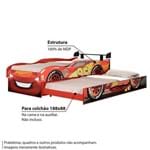 Ficha técnica e caractérísticas do produto Bicama Infantil Carros Disney Fun - Pura Magia - Vermelho