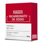 Ficha técnica e caractérísticas do produto Bicarbonato de Sódio Farmax Pó 80g