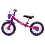 Ficha técnica e caractérísticas do produto Bicicleta 12 Infantil Balance Feminina- Nathor - Rosa