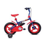 Ficha técnica e caractérísticas do produto Bicicleta 12" Infantil Rock Azul/Vermelha Verden 10092