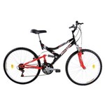 Ficha técnica e caractérísticas do produto Bicicleta 21 Marchas Aro 26 Stinger Houston