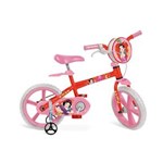 Ficha técnica e caractérísticas do produto Bicicleta 14 de Neve Disney Bandeirante - Vermelho
