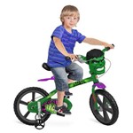 Ficha técnica e caractérísticas do produto Bicicleta 14? Hulk Bandeirante - 3019
