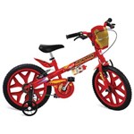 Ficha técnica e caractérísticas do produto Bicicleta ARO 16 Infantil Pol. Homem de Ferro Bandeirante - Brinquedos Bandeirante