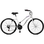 Ficha técnica e caractérísticas do produto Bicicleta 26 Feminina Ipanema Plus Branco 2604186 Master Bike