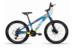 Ficha técnica e caractérísticas do produto Bicicleta 26 Vikingx 21v Index Vmaxx Freio Disco Azul