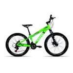 Ficha técnica e caractérísticas do produto Bicicleta 26 Vikingx 21v Shimano Freio Disco Vmaxx Verde