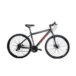 Ficha técnica e caractérísticas do produto Bicicleta 29 FIRST SMITT - Câmbios Shimano - Freio a Disco 24 Marchas AZUL 17 - Vermelho