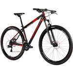 Ficha técnica e caractérísticas do produto Bicicleta 29 Kode Active Tam.17 Shimano 21v Freio Disco Pto/Verm