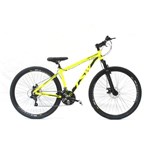 Ficha técnica e caractérísticas do produto Bicicleta 29 Tsw Alumínio 21v Câmbios Shimano Freio à Disco Amarelo
