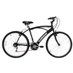 Ficha técnica e caractérísticas do produto Bicicleta Adulto Aro 26 Confort 21V Fast 100 Preto Track