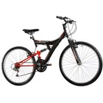 Ficha técnica e caractérísticas do produto Bicicleta Adulto Aro 26 Freios V Brake 18 Marchas Track Bikes