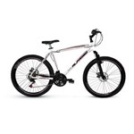 Ficha técnica e caractérísticas do produto Bicicleta Alfameq Ecensse Disco 21 Velocidades Aro 26 Quadro 17 Branca - BRANCO