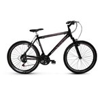 Ficha técnica e caractérísticas do produto Bicicleta Alfameq Ecensse Vbrake 21 Velocidades Aro 26 Quadro 19 Preta