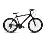 Ficha técnica e caractérísticas do produto Bicicleta Alfameq Ecensse Vbrake 21 Velocidades Aro 26 Quadro 17 Preta