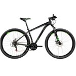 Ficha técnica e caractérísticas do produto Bicicleta Alumínio Aro 29 185x70x100cm Preto 1 UN Caloi