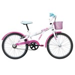Ficha técnica e caractérísticas do produto Bicicleta Aro 20 - Disney - Barbie - Rosa - Caloi - AMARELO
