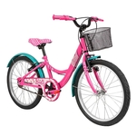 Ficha técnica e caractérísticas do produto Bicicleta Aro 20 - Disney - Barbie - Rosa - Caloi