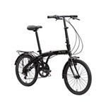 Ficha técnica e caractérísticas do produto Bicicleta Aro 20 Dobrável Durban Nautika - PRETO