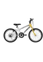 Ficha técnica e caractérísticas do produto Bicicleta Aro 20 Evolution Amarela Athor Bikes