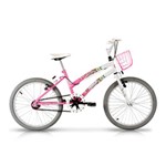 Bicicleta Aro 24 Track & Bikes Paraty Rosa