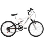 Ficha técnica e caractérísticas do produto Bicicleta Aro 20 Full FA-240 6V Free Action Branco