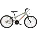 Ficha técnica e caractérísticas do produto Bicicleta Aro 20 Monomarcha Masculina Prata 7137 Polimet