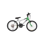 Ficha técnica e caractérísticas do produto Bicicleta Aro 20 Mtb 18 Marchas Evolution Masculina Verde Athor Bike