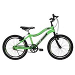 Ficha técnica e caractérísticas do produto Bicicleta Aro 20" Mtb Sem Macha Speed Athor - Verde