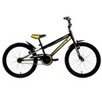 Ficha técnica e caractérísticas do produto Bicicleta ARO 20 - MTB Volt 2.0 - Preta e Amarela - Tito Bikes