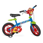 Ficha técnica e caractérísticas do produto Bicicleta Aro 12 Bandeirante Adventure - Azul/Vermelho