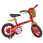 Ficha técnica e caractérísticas do produto Bicicleta Aro 12 Bandeirante Homem de Ferro - Vermelha
