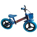 Ficha técnica e caractérísticas do produto Bicicleta Aro 12" Brinquedo Track Baby Sem Pedal Azul Track & Bikes - Tamanho Único