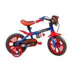 Ficha técnica e caractérísticas do produto Bicicleta Aro 12 Caloi Spider Man - Azul/Vermelha